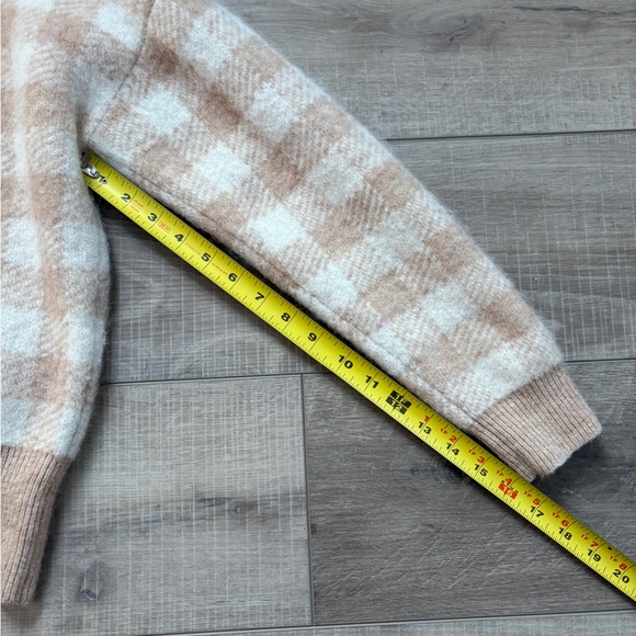 Sezane Becky Plaid Gingham Jumper - Picture 12 of 14